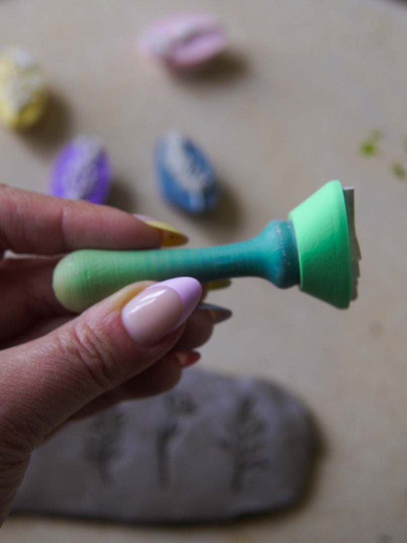 Wildflower Clay Stamp Set