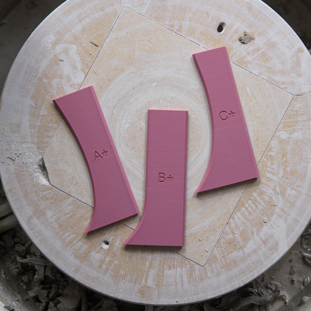 Curved Profile Ribs- XL Size (set of 3)