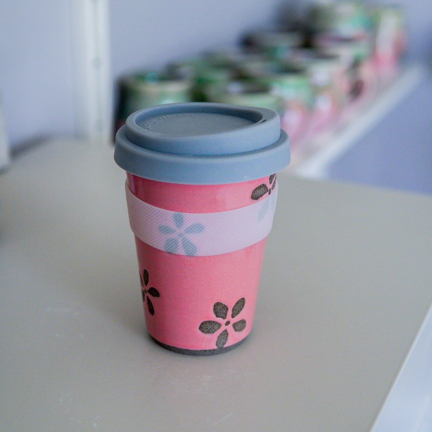 Travel Mug Petal Pop Pink 1