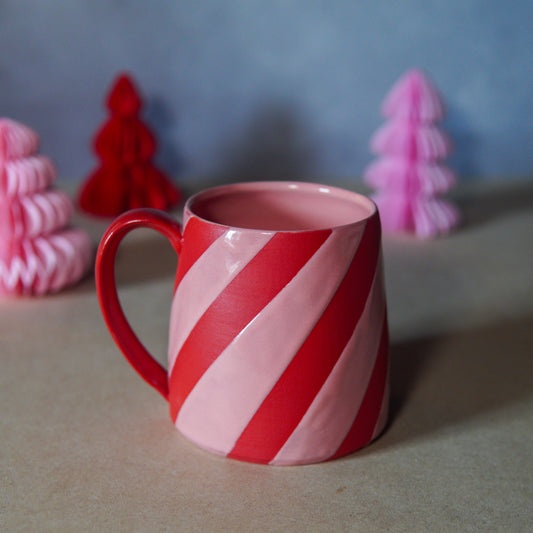 Pink Peppermint Mug
